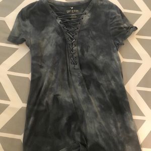 AE tie dye tee